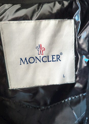 Moncler Moncler Siyah Fermuarlı Şişme Yelek