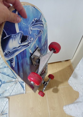 Karanlık Mavi büyük boy Kaykay - Görsel 3