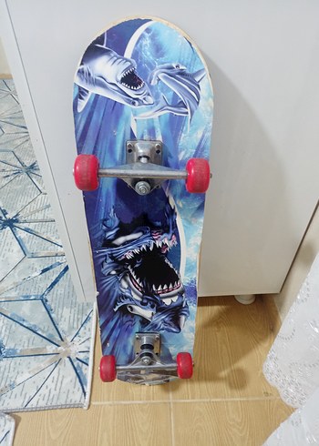 Karanlık Mavi büyük boy Kaykay - Görsel 2