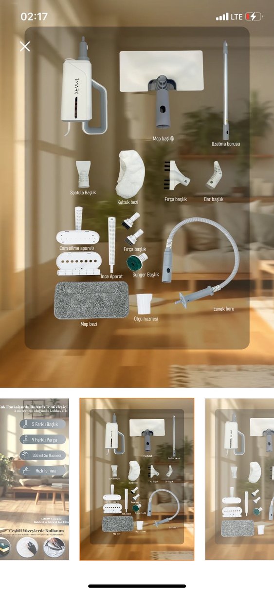 Buharlı temizlik makinesi - Görsel 4