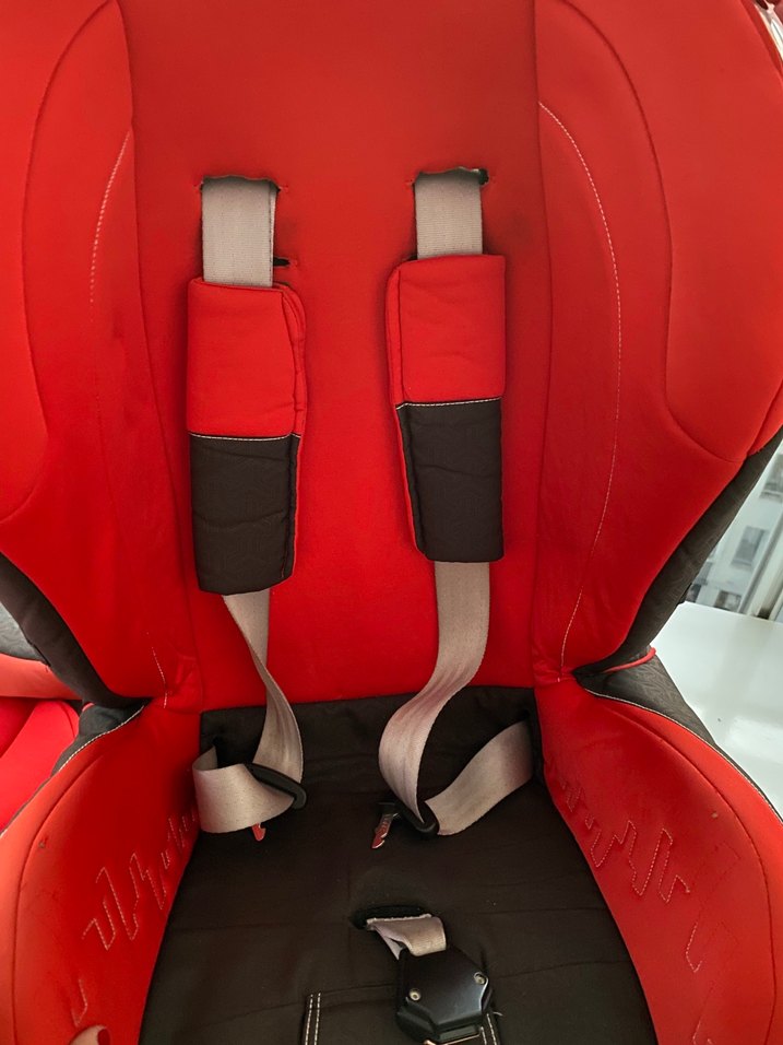 KRAFT Renkli Kırmızı Çocuk Oto Koltuğu - Görsel 5