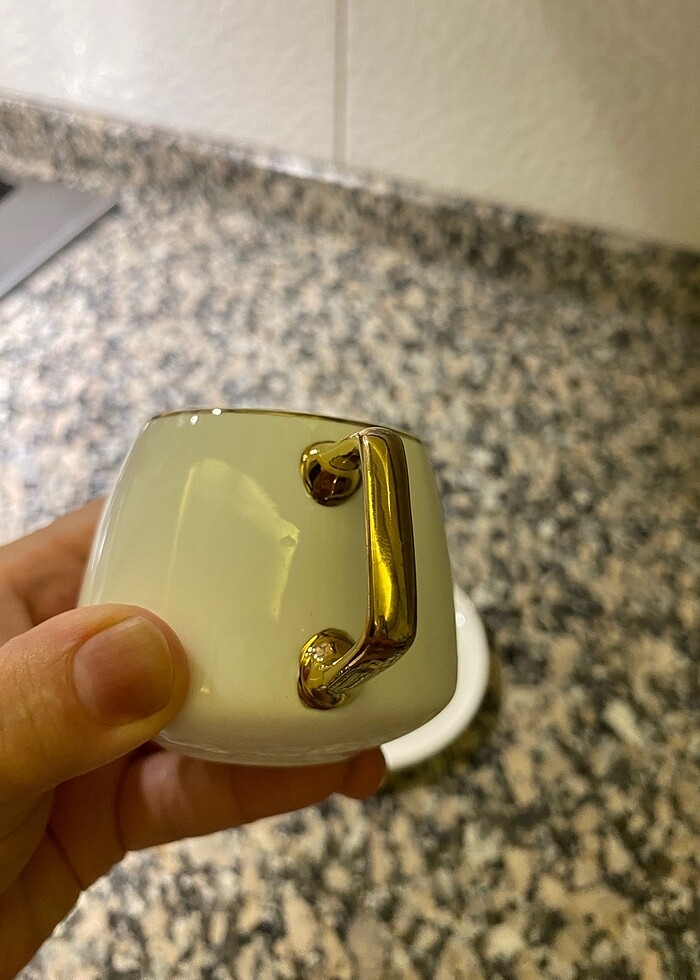 Karaca saturn fincan gold - Görsel 4