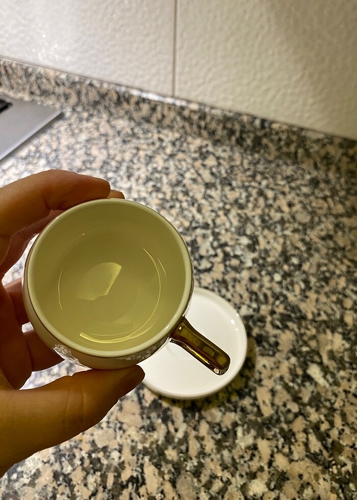 Karaca saturn fincan gold - Görsel 5