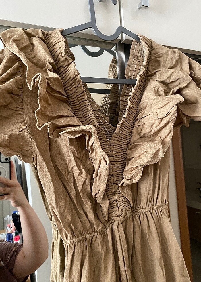 Fırfırlı elbise - Görsel 2