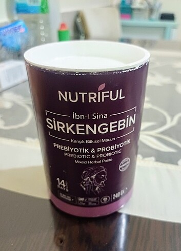Nutriful Ibn-i Sina Sirkengebin Prebiyotik Form Macunu SKT.02.20