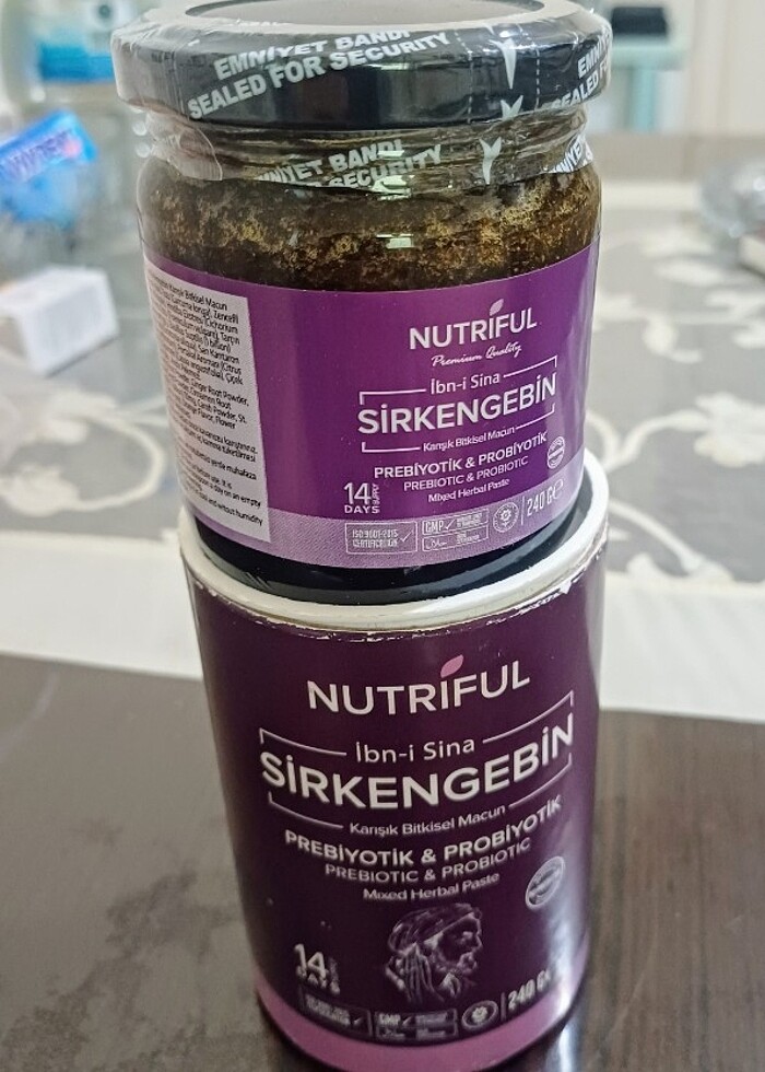 Nutriful Ibn-i Sina Sirkengebin Prebiyotik Form Macunu SKT.02.20 - Görsel 2