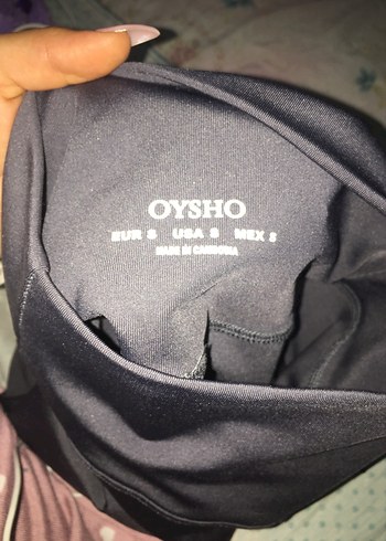 Gri Kadın Normal Boy OYSHO S BEDEN Tayt