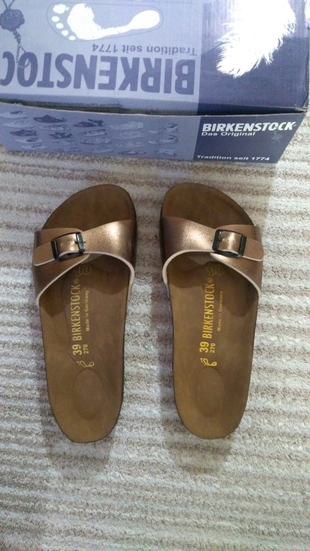 Birkenstock bronz Madrid modeli 