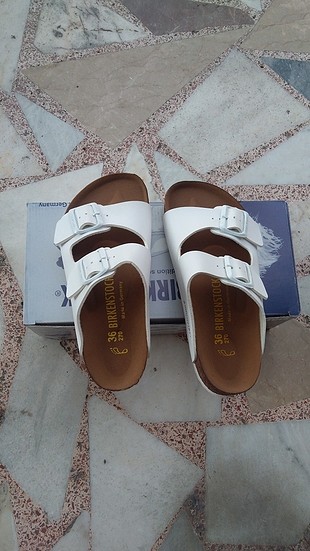 Birkenstock arizona beyaz