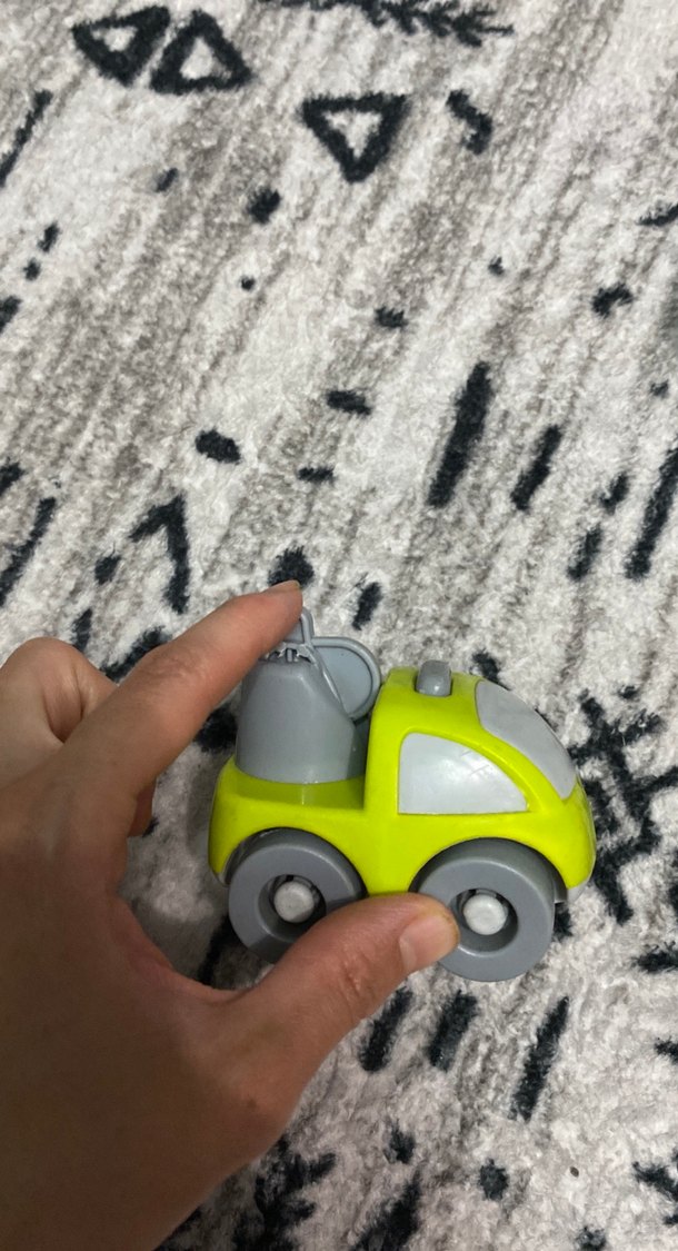 Renkli Mini Oyuncak Vinç Arabalar - Görsel 2