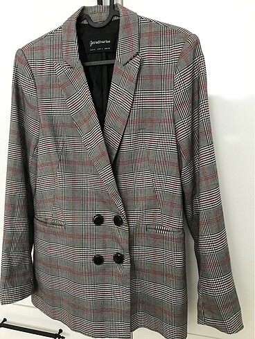 Çizgili blazer