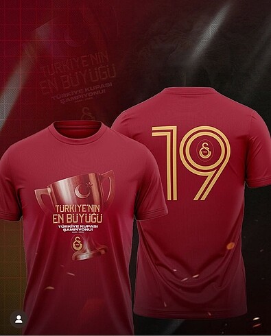 Galatasaray türkiye kupası tshirt