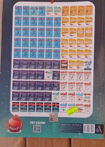  8. Sınıf Matematik 16'lı Deneme Sınavı Kitabı