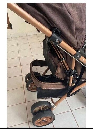 15-36 kg Beden kahverengi Renk Bebek Arabası