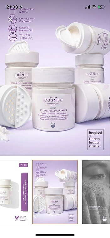 Beden Renk Cosmed peeling