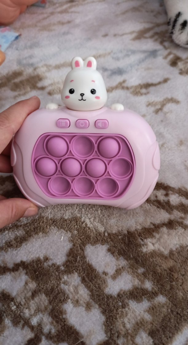 Pembe Pastel Pop It Eğitim Oyuncağı - Görsel 3