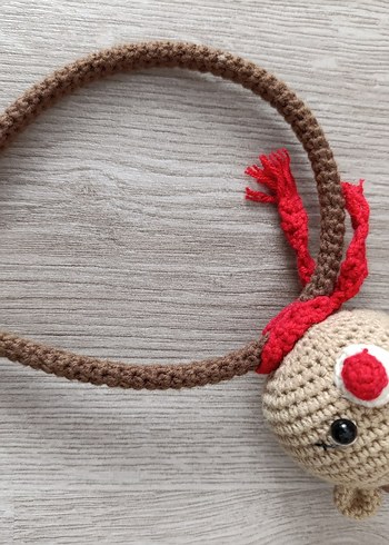Accessorize Geyik Figürlü Örgü Peluş Taç