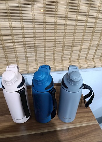 Bernardo Çocuk Termos matara - Mavi ve Gri - Görsel 2