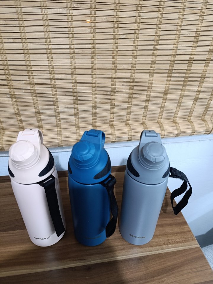 Bernardo Çocuk Termos matara - Mavi ve Gri - Görsel 2