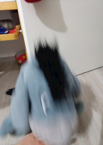 Gri Peluş Eşek Oyuncak orjinal eeyore - Görsel 3