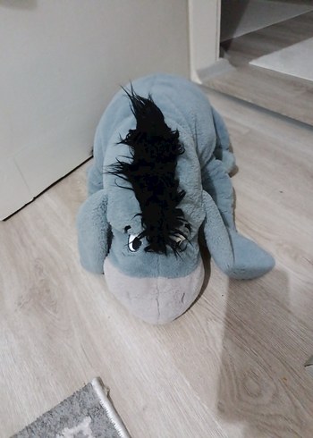 Gri Peluş Eşek Oyuncak orjinal eeyore - Görsel 2
