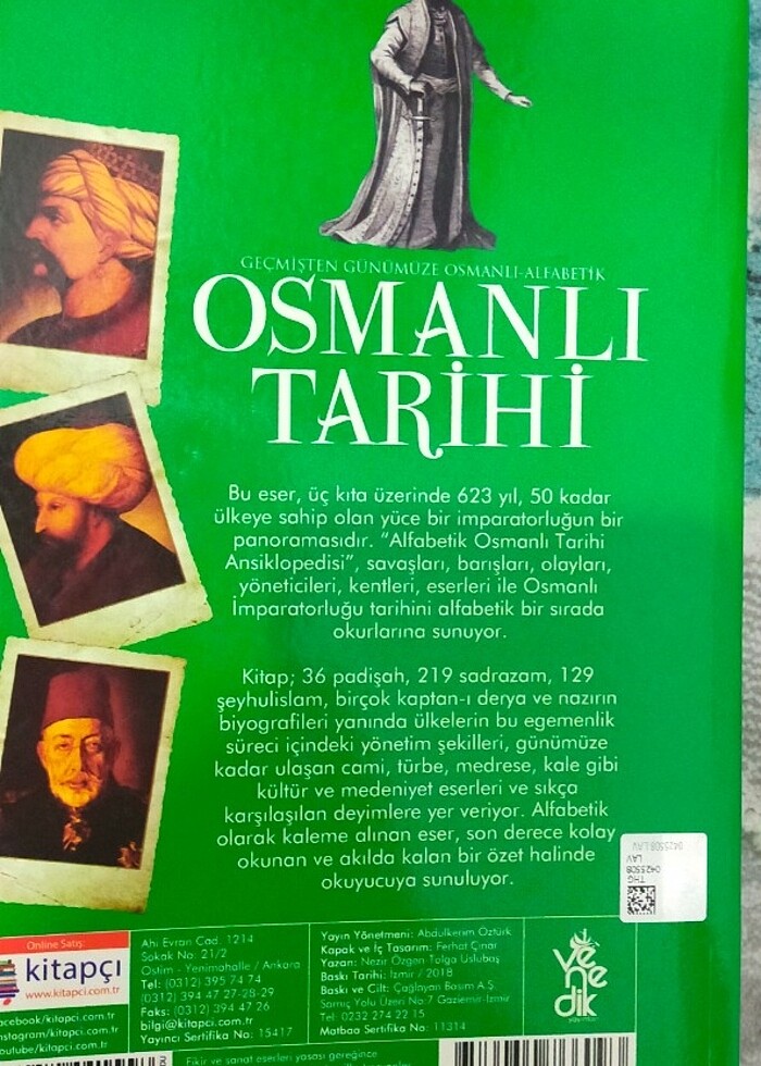 Osmanlı tarihi anlatım kitabi - Görsel 2