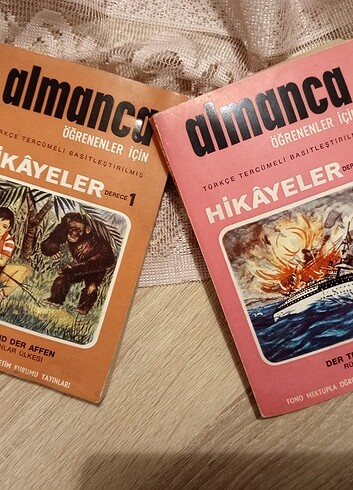 1974 antika Almanca kitaplar