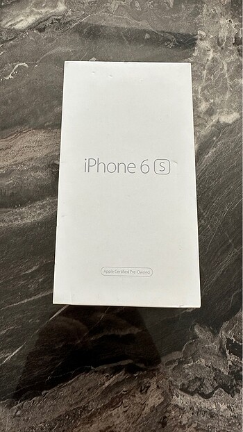İPhone 6S Kutusu (İçerik Tam)