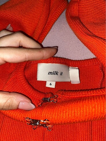 xs Beden Milk it crop