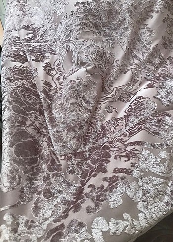 Gri Nakışlı Yatak Örtüsü - Görsel 5