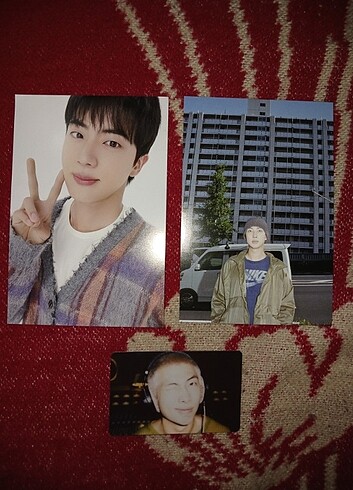 Bts happy jin rpwp namjoon postcard satis