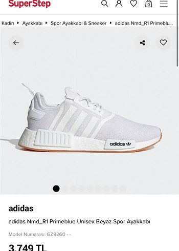 Adidas Adidas NMD Unisex ayakkabı