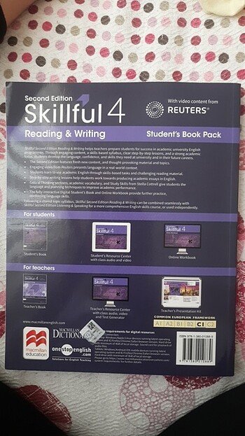Beden Renk Skillful 4 Reading&Writing Student's Book Pack C1