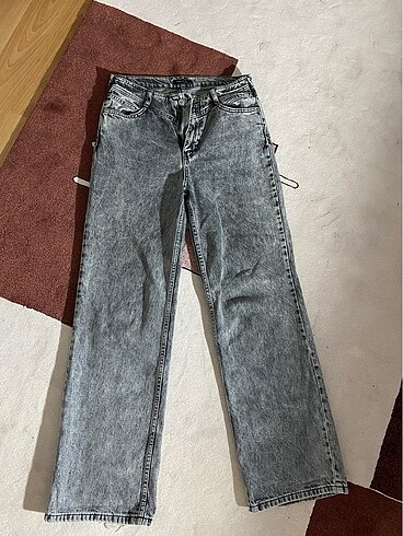 38 Beden Trendyolmilla bel detaylı wide leg