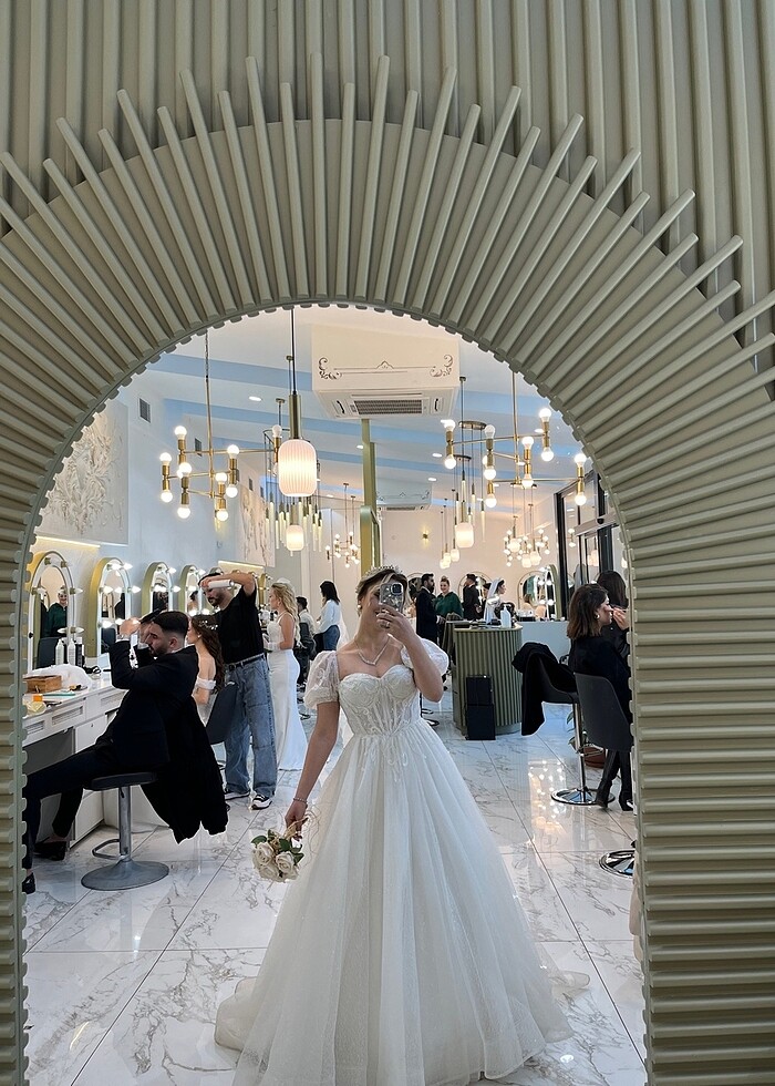 Vagzali Helen gelinlik - Görsel 3