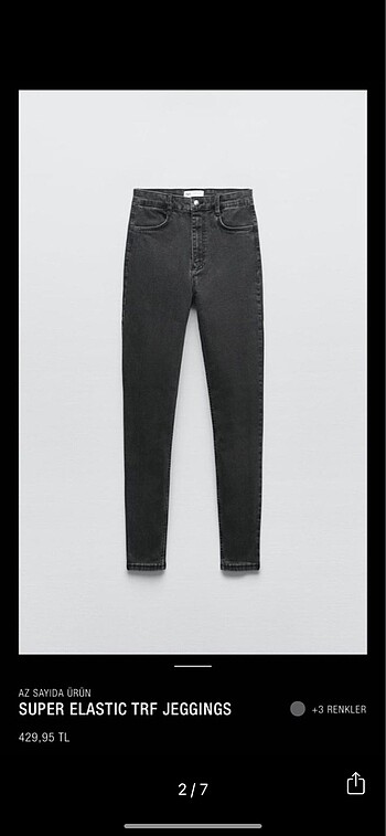 Zara Zara esnek jean