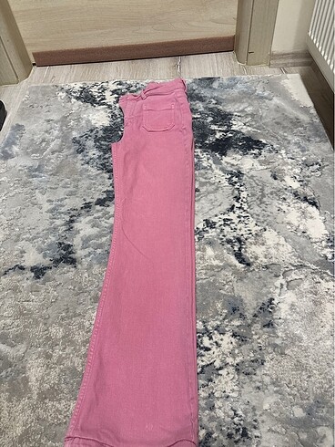 36 Beden pembe Renk Pantolon