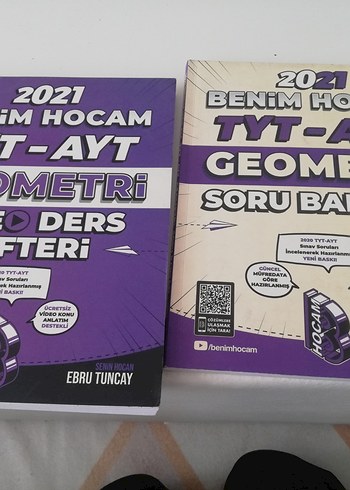 2021 Benim Hocam TYT-AYT Geometri Soru Bankası ve Ders Notları