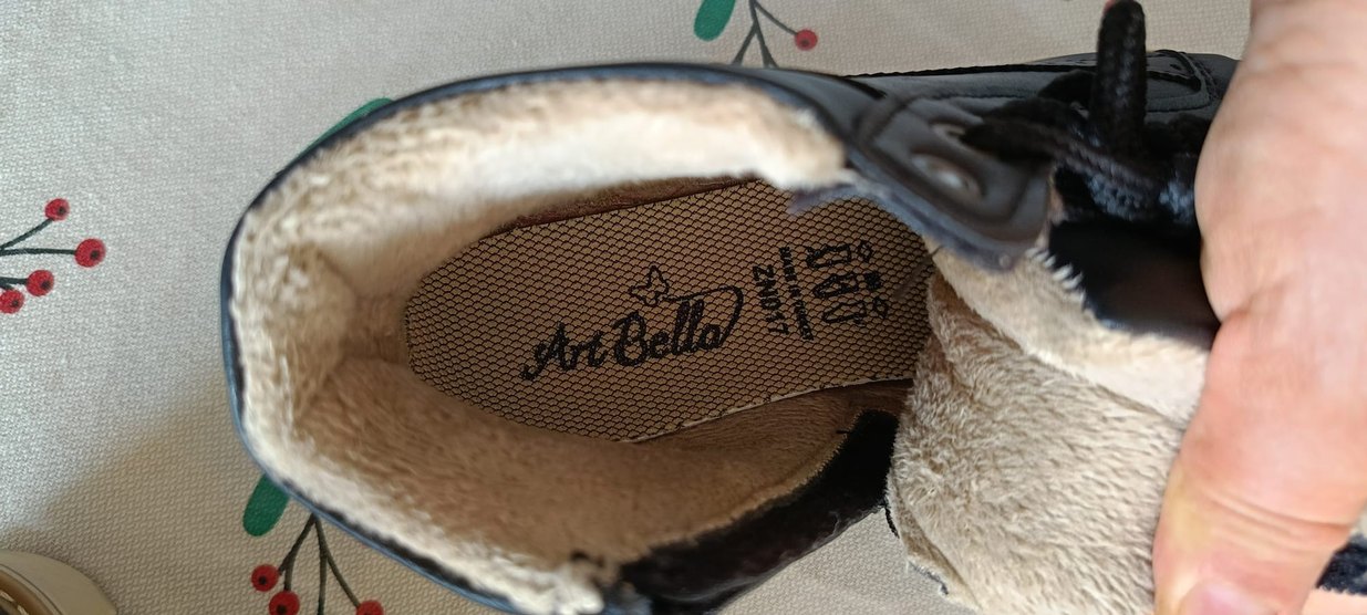 36 numara hiç kullanılmadı parlak Siyah Sokak Tarzı kız Bağcık - Görsel 5