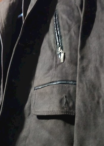 #Doctorjunior# Düğmeli beden 10 yaş Erkek Çocuk Kahverengi Kaban - Görsel 7