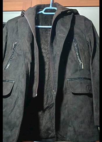 #Doctorjunior# Düğmeli beden 10 yaş Erkek Çocuk Kahverengi Kaban - Görsel 3