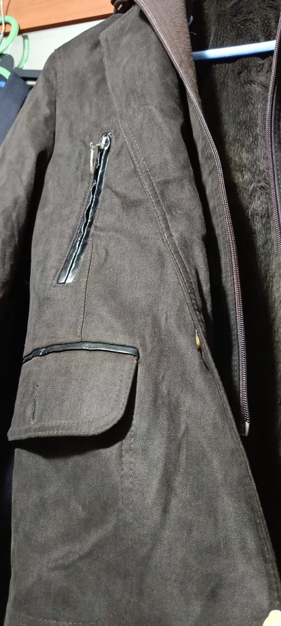 #Doctorjunior# Düğmeli beden 10 yaş Erkek Çocuk Kahverengi Kaban - Görsel 5