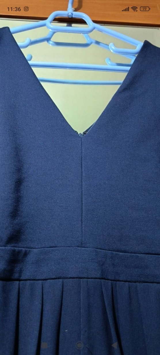 #Forever New#sıfır mavi şık kafın tüllü elbise - Görsel 2