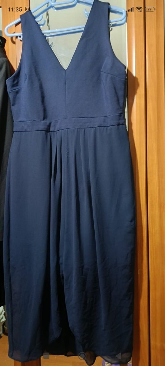 #Forever New#sıfır mavi şık kafın tüllü elbise - Görsel 3