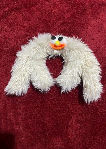 Renkli Peluş Oyuncak Taç Toka - Görsel 2