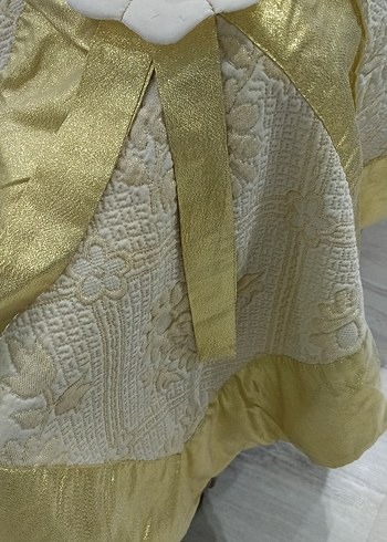 SIFIR 70 LER SONU,VİNTAGE SİMLİ SATEN PAMUKLU YATAKÖRTÜSÜ TAKIMI - Görsel 13