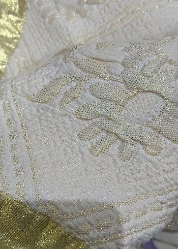 SIFIR 70 LER SONU,VİNTAGE SİMLİ SATEN PAMUKLU YATAKÖRTÜSÜ TAKIMI - Görsel 18