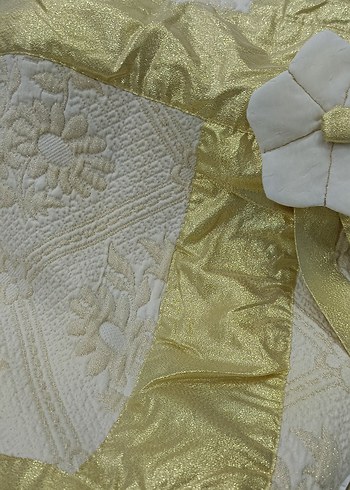 SIFIR 70 LER SONU,VİNTAGE SİMLİ SATEN PAMUKLU YATAKÖRTÜSÜ TAKIMI - Görsel 9