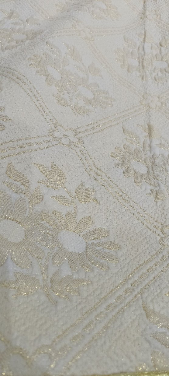 SIFIR 70 LER SONU,VİNTAGE SİMLİ SATEN PAMUKLU YATAKÖRTÜSÜ TAKIMI - Görsel 4