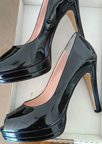 YENİ DERİMOD HAKİKİ DERİ RUGAN 38 NUMARA STİLETTO - Görsel 2